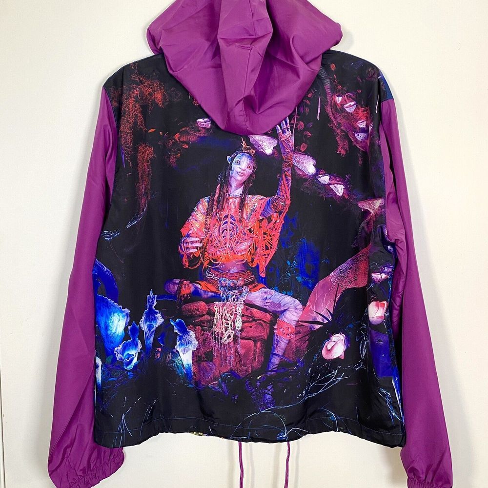 2022 Disney‎ Parks Pandora Avatar Floating Mountains Windbreaker Jacket Adult L